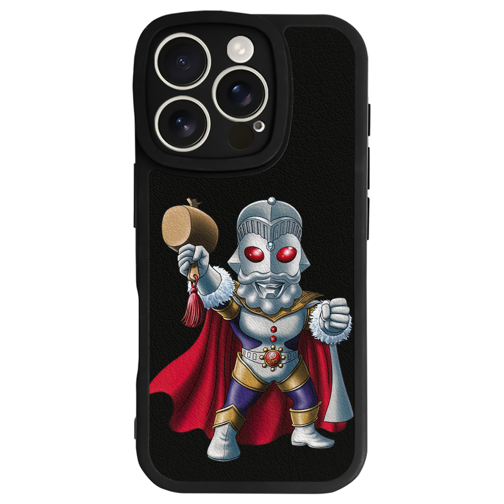 （画像用） ウルトラマン Ultraman 【iPhone 16シリーズ対応】シリコンスマホケース（レザー調） 材質：シリコン